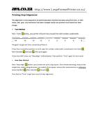 Printing Step Alignment This alignment is only required (Page 4 / 9) FastCOLOUR EPSON Printhead Alignment Tool User Guide